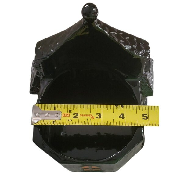 New Yankee Candle Haunted House Jar Holder Boney Bunch Halloween Ceramic 2021 - Picture 12 of 16